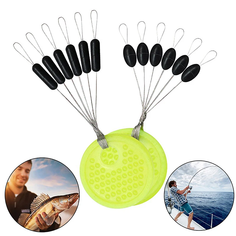 

6pcs/set Resistance Space Beans Stopper Not To Hurt The Line Vertical Beans Carp Fishing Tackle Accessories