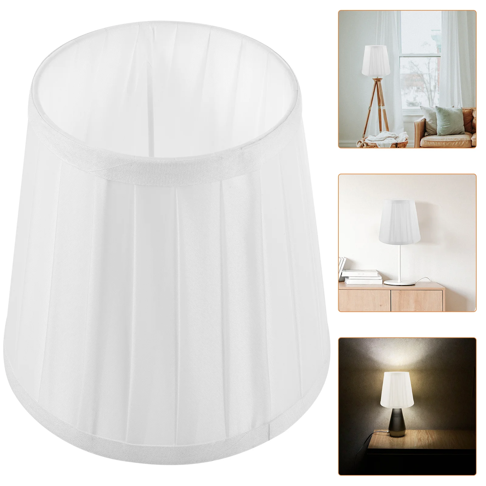 

Wrinkle Cloth Lamp Cover Floor Lamp Cover Replacement Table Lamp Lampshade