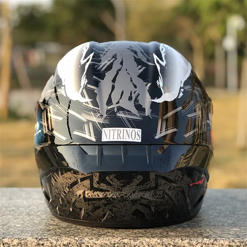 Venom helmet / custom motorcycle helmet Free international shipping ECE &  DOT