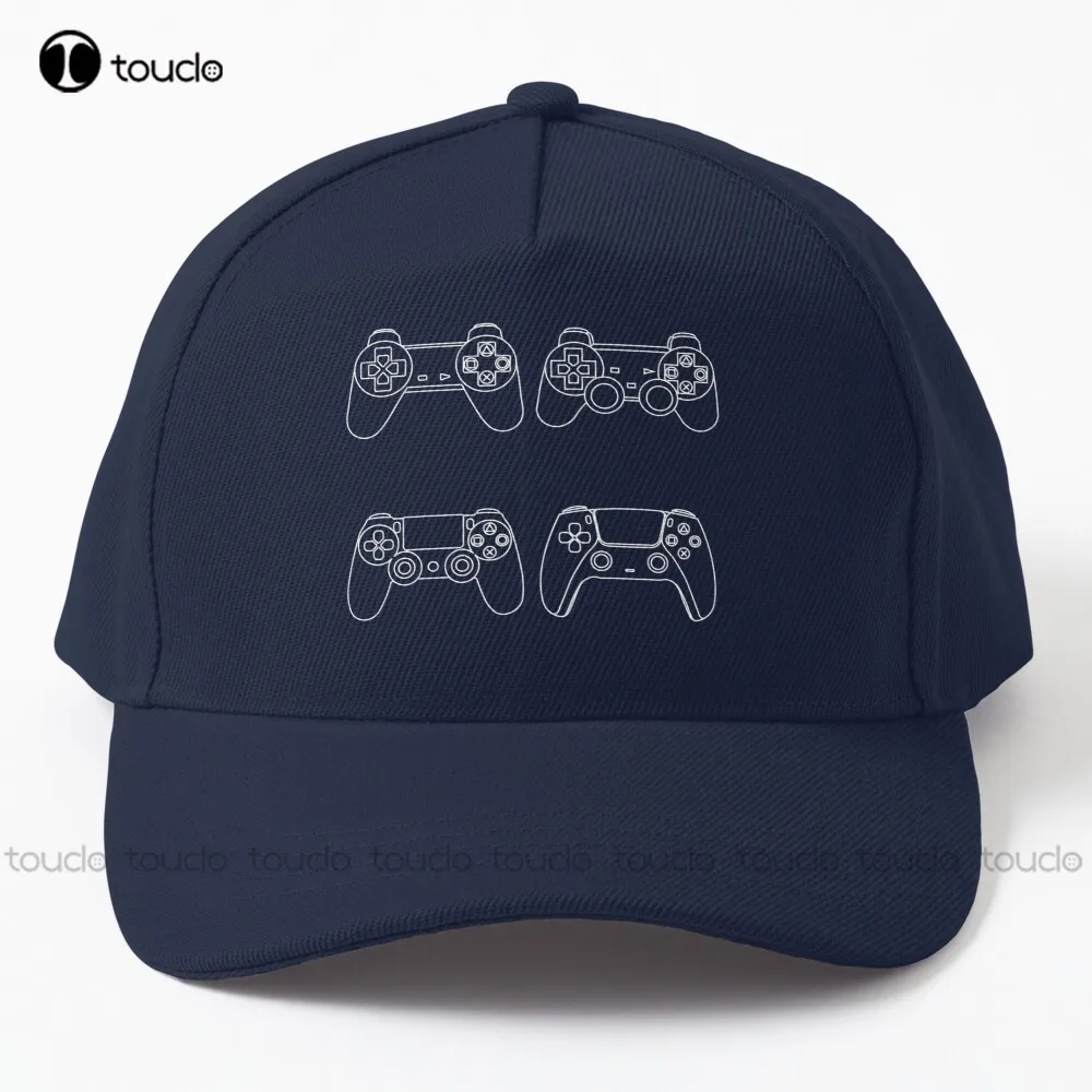 

Controllers Gaming Generations Baseball Cap Womens Caps Personalized Custom Unisex Adult Teen Youth Outdoor Cotton Caps Gift