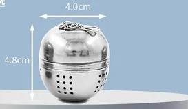 304 stainless steel thermos cup teapot teacup filter mesh tea leaking tea filter bubble ball water separator