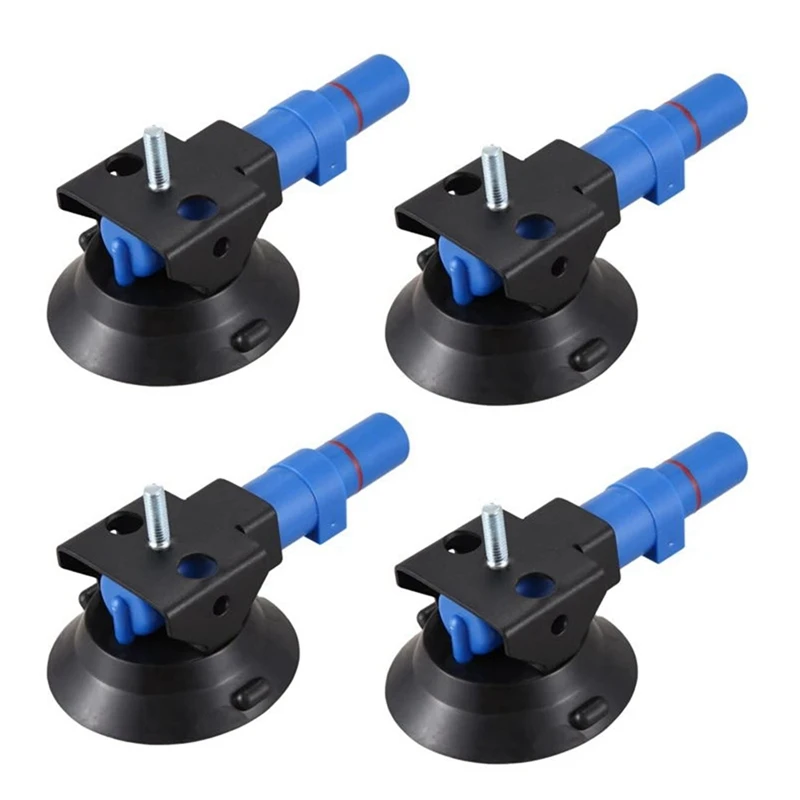 ABZY-4X 3 Inch Concave Vacuum Cup 75Mm Heavy Duty Hand Pump Suction Cup With M6 Threaded Stud