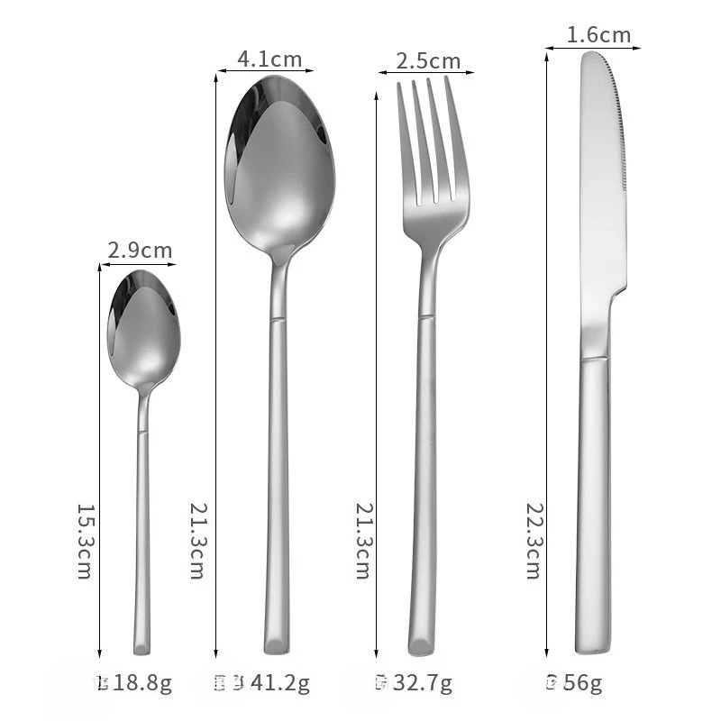 2-Piece Extendable Fork &Spoon Set - Stainless Steel Telescopic Utensils (25.3 Inch) for Camping, BBQ, Fruit & Dessert,Portable