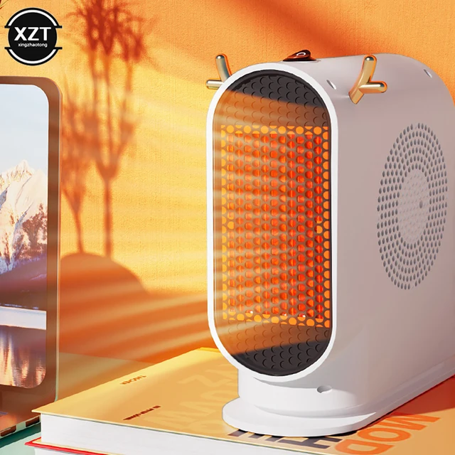 500W -Os Asztali Elektromos Fűtés Háztartás Intelligens Termosztát Ventilátor Téli Meleg Fűtőberendezés Aircirkózás Fűtőszerszámok
