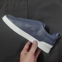 Genuine leather men's loafers for spring, autumn, and winter business casual shoes, flat bottomed and one foot slip board shoes