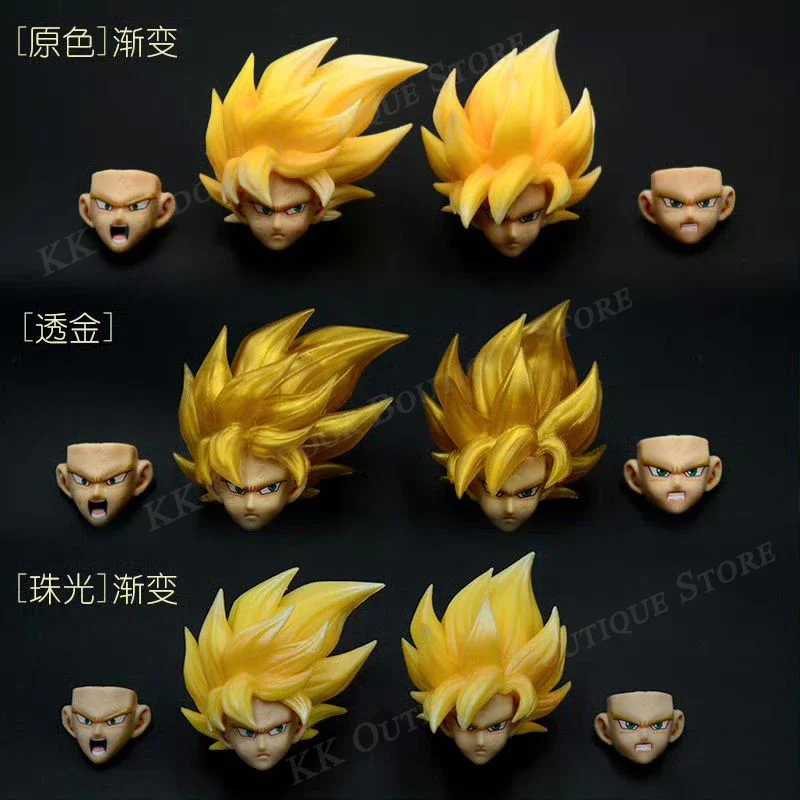 

Аксессуары Dragon Ball Son Goku голова резьба по лицу S.H. Фигуртс Shf супер сайян аксессуары часть Бога Аниме Фигурки игрушки