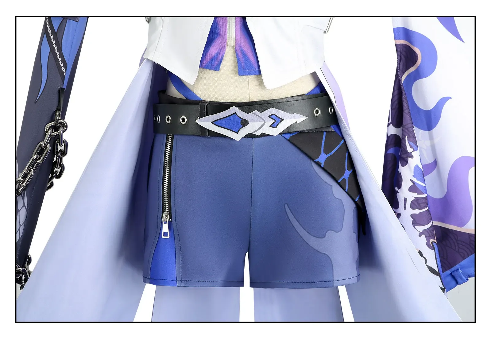 Honkai Star Rail Acheron Battle Suit Cosplay Costume
