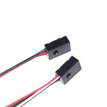 DC5V Infrared Beam Sensor Detector Alarm Photocell Photoelectric Switch Detect Distance 1 Meter Normal Open NO output 1