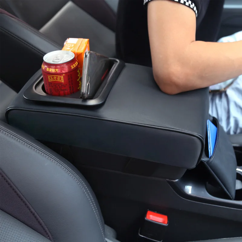  Car Armrest Elbow Support Multifunctional Car Armrest Box  Armrest Console Box Height Adjustable Storage Accessories Auto Various  Colors Available : Automotive