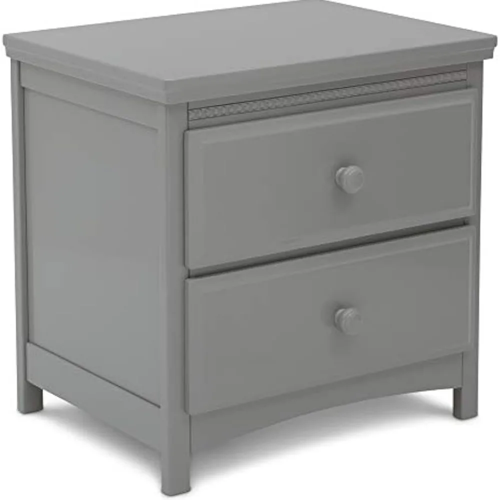 

Grey Bedside Table Natural Furniture Nightstands Bedroom Home
