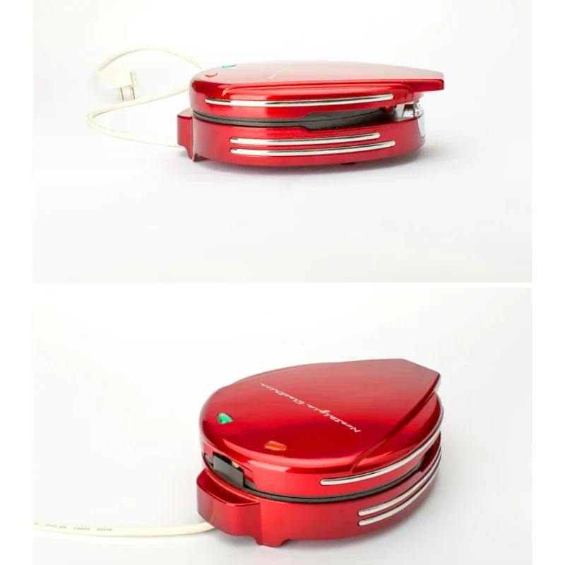 Vintage metal red electric frying pan Cake Pop Round ball breakfast maker Cake maker