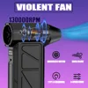 Turbo Violent Fan Air Duster Blower Handheld Duct Fan Mini Turbo Jet Fan Powerful Blower Car Electric Air Duster 6