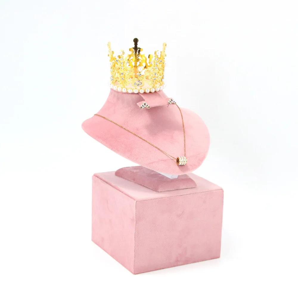 

Necklace Display Frame Pendant Necklace Jewelry Figure Neck Model Display Props Jewelry Organizador De Joyas Necklace Holder