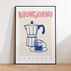 Stylish Retro Vintage Chic Coffee Art Canvas for Home and Office Decor (G1591)