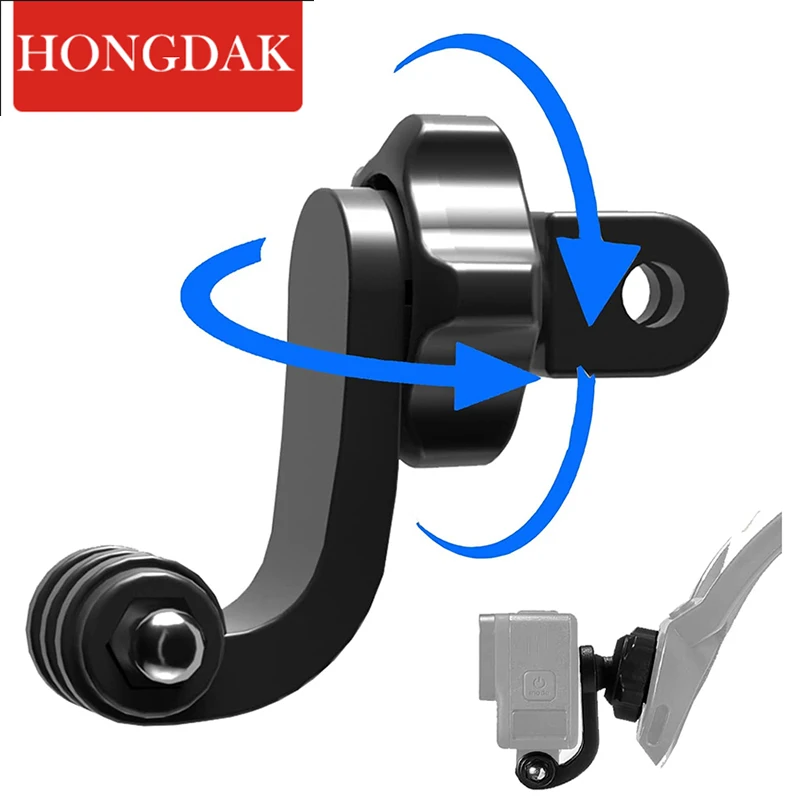 Hongdak Gopro 11 10 Supporto Adattatore Per Go Pro Hero Piedistallo 360 ° Staffa Verticale Per Xiaomi Dji Osmo Action Camera Accessorio