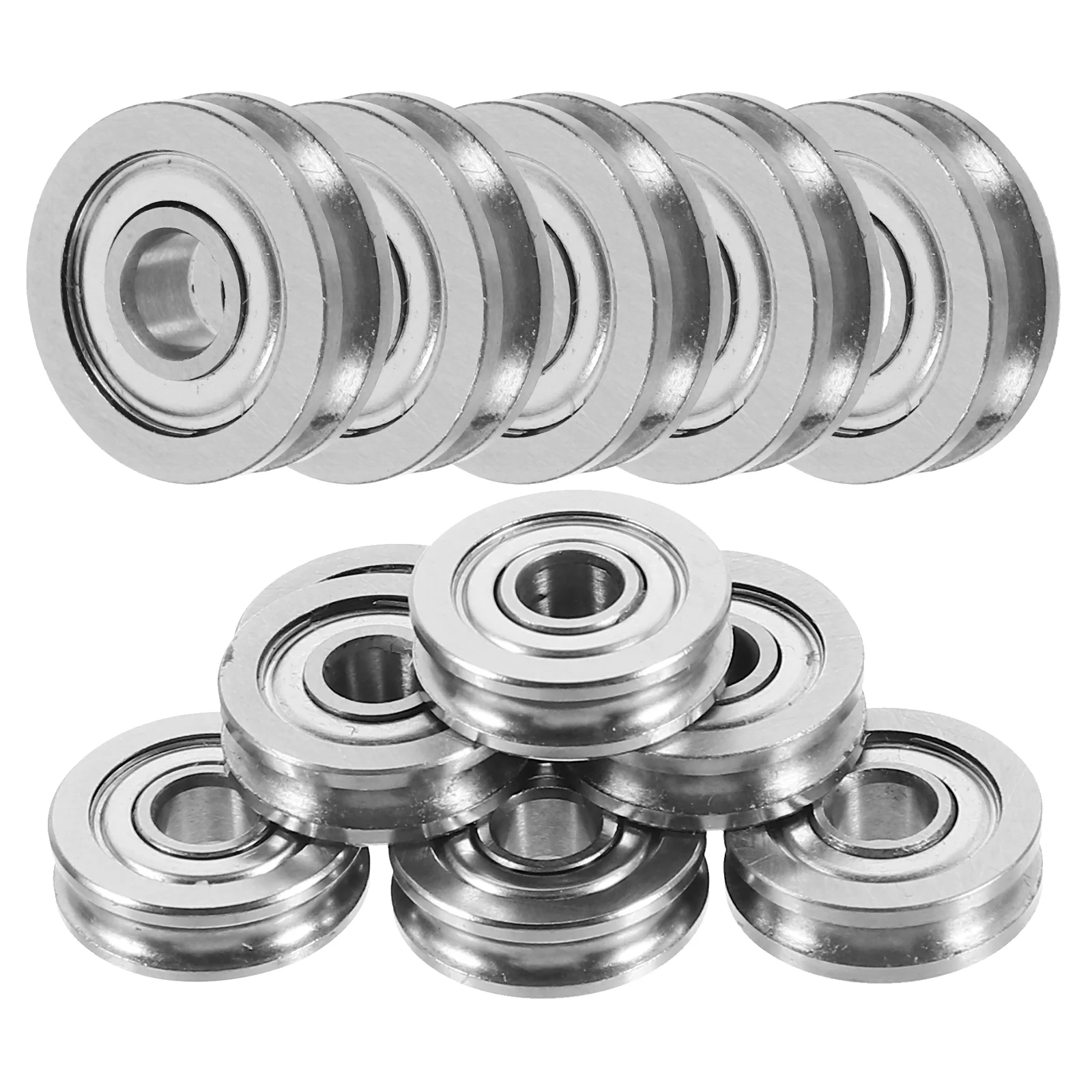 

Linear Bearing Pulley Wheel 3d Printer Bearing Pulley 3d Printer Accessory U-Groove Guide Pulley Deep Miniature Bearing