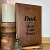 Portable Notebook Dad/Mom I Want To Hear Your Story Journal A Father's Guided Journal Multipurpose Journal Books School Parents 3