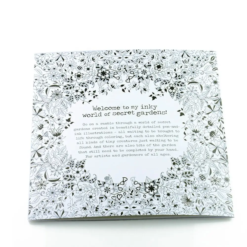 24 Pages New Styles Relieve Stress Mixed Colouring English Edition Graffiti Coloring Book Painting Books Hand Painted Drawing