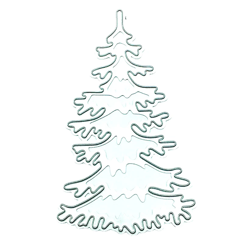 DIY Albero di Natale Taglio Muore Metallo Stencil Template