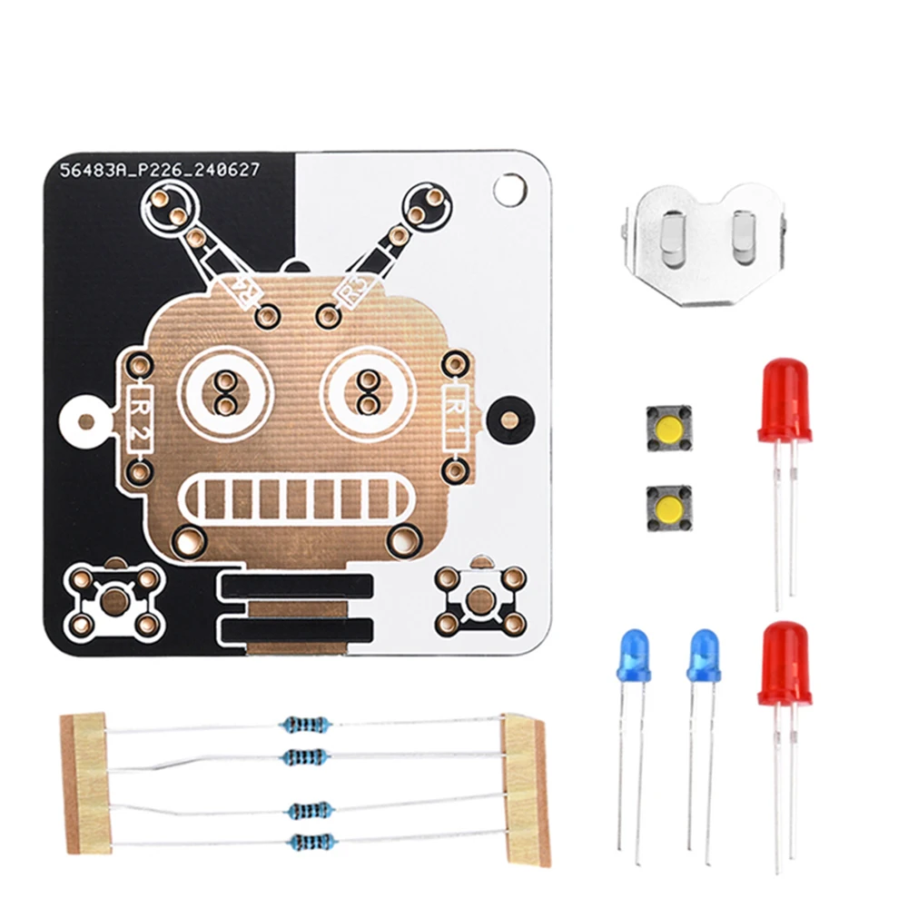 Ladybug Solder Project Kit DIY Electronics Robot LED Electronics Beginner Learning Welding