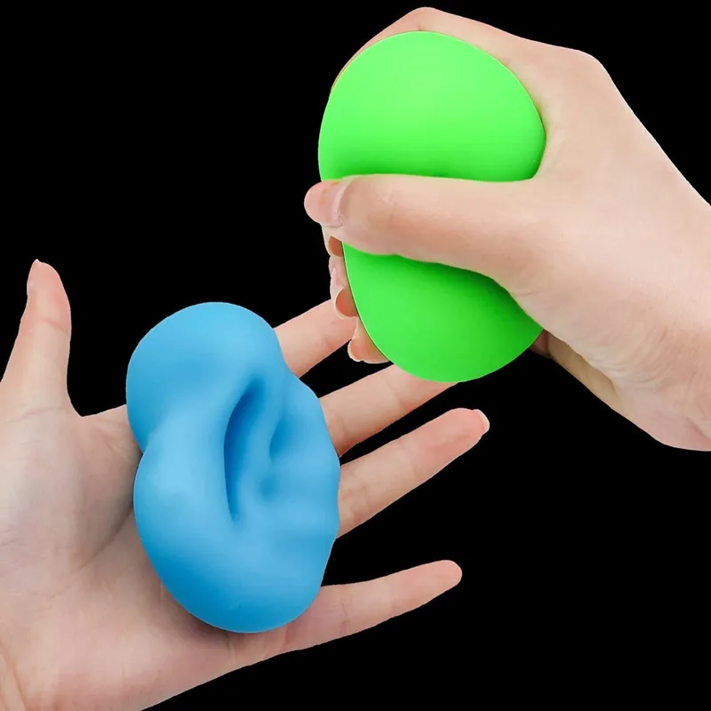 Squishy Stress Balls Resistance Fidget Toys Sensory Stress Relief Hand Therapy Toys Rebound Pinch Squeeze Ball for Kids Adults - Bilde 6