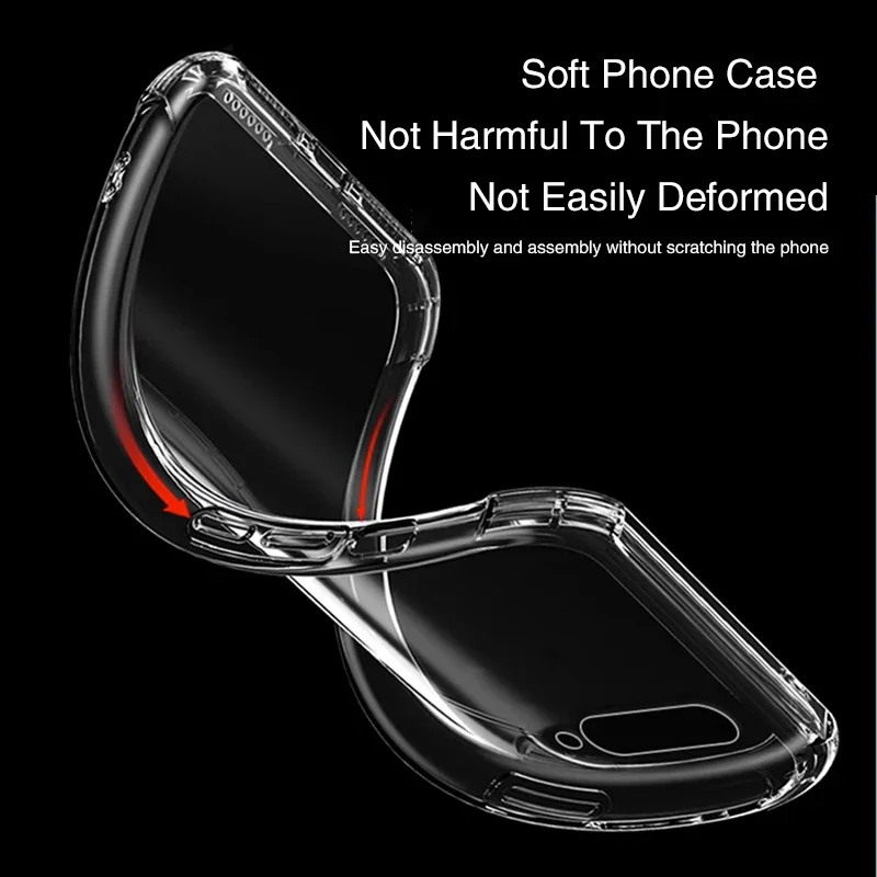 Soft Transparent Airbag Silicone Back Cover s