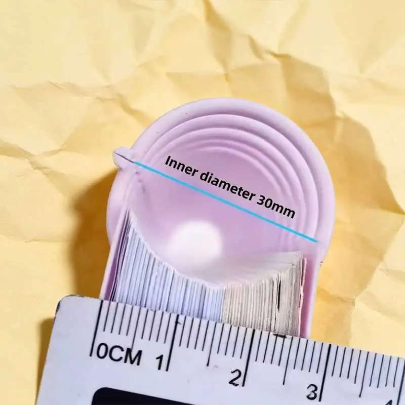 10pcs 대용량 마크론 컬러 바인더 바인딩 코일 30mm * 30회전 A4 플라스틱 절단 가능 PP 탄성 내구성 버클 링