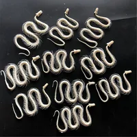 1/2/3/5/10 pcs Real Snake Skeleton Skull Animal Specimens, Taxidermy, About 30-40cm 1