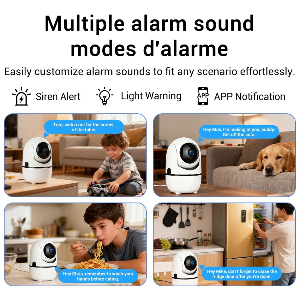 5MP Wifi IP Camera o-kam pro Smart Home Auto Tracking 1620P Full Night Vision Network Wireless CCTV Video Baby Security Camera 6