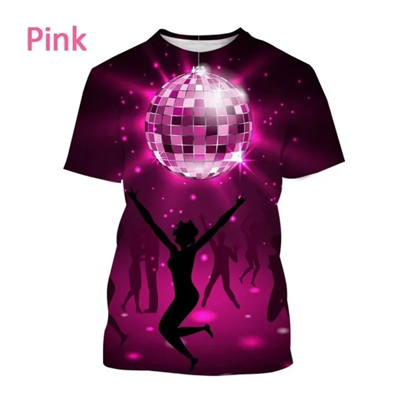 Disco Ball 3D Print Mens Short Sleeve T Shirt