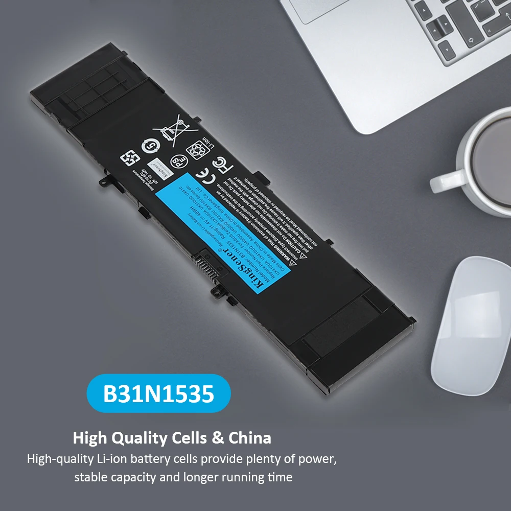 Bateria do Portátil de Kingsener B31n1535 para Asus Zenbook Ux310 Ux310ua Ux310uq Ux410 Ux410u Ux410ua Ux410uq U4000u U400uq Rx310u 48wh - Imagem 3