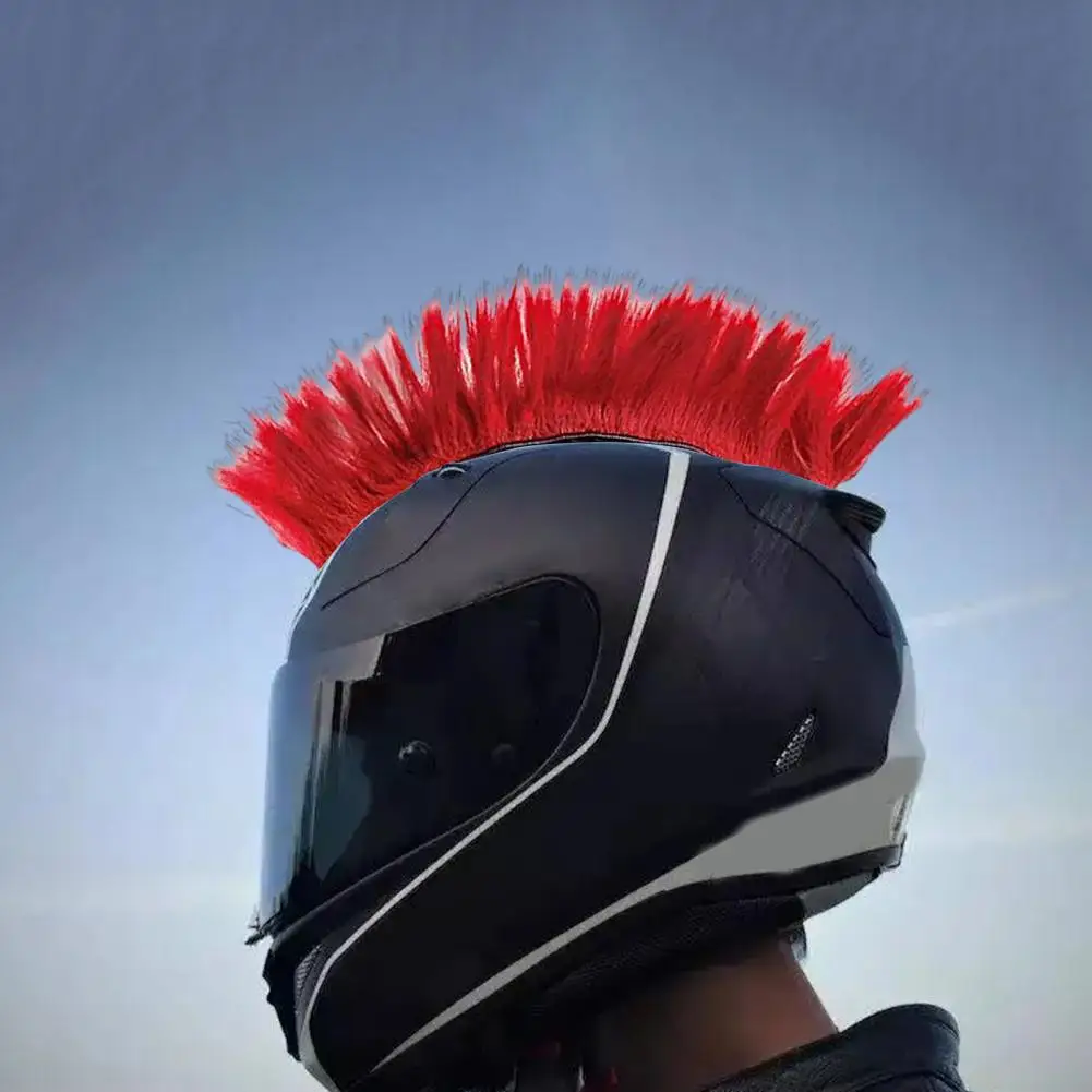 

Шлем Mohawk многоцветный шлем парик стикер высокотемпературный шелк стабильный практичный яркий цвет шлем Декор парик