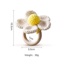 Wood Ring Baby Rattles