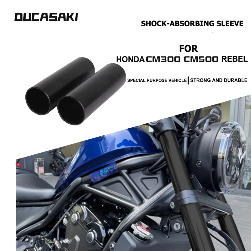 

Новинка для Honda Rebel CMX300 CMX500 17-21аксессуары для мотоциклов передняя вилка багажник ползунок черная Противоударная фотозащита