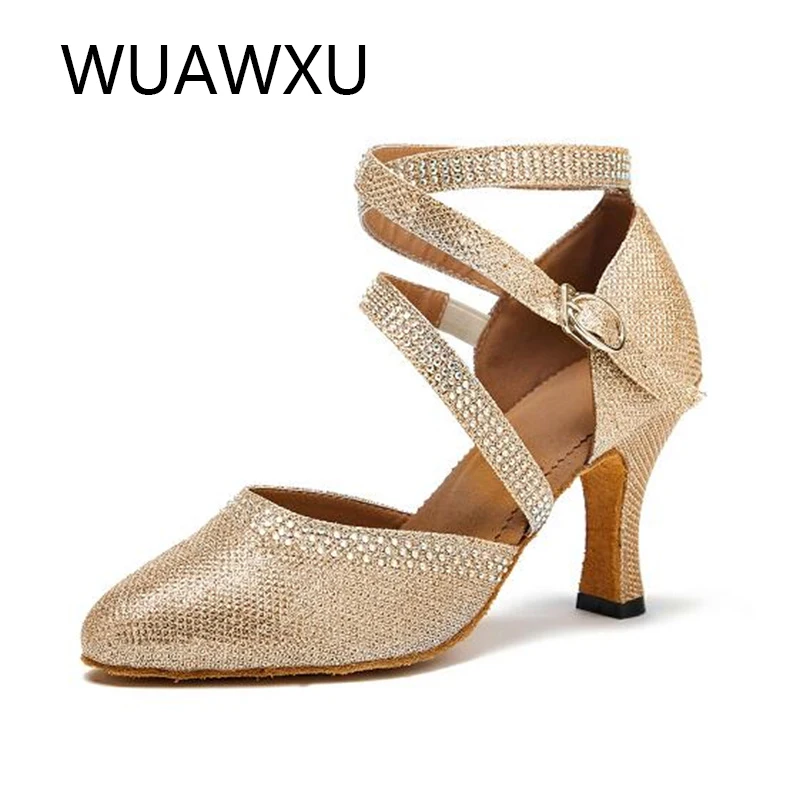 NATASHAsnewsilverLatindanceshoesPartydanceshoesProfessional