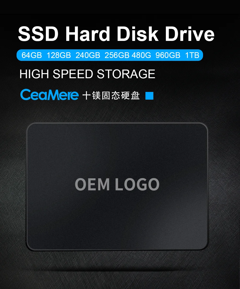 best ps5 internal ssd Solid State Hard Disk 10PCS120GB 128GB 240GB 256GB 2.5 Inch SSD Computer Hard 512GB 1TB Lnternal Drive Free Custom Logo internal ssd for laptop