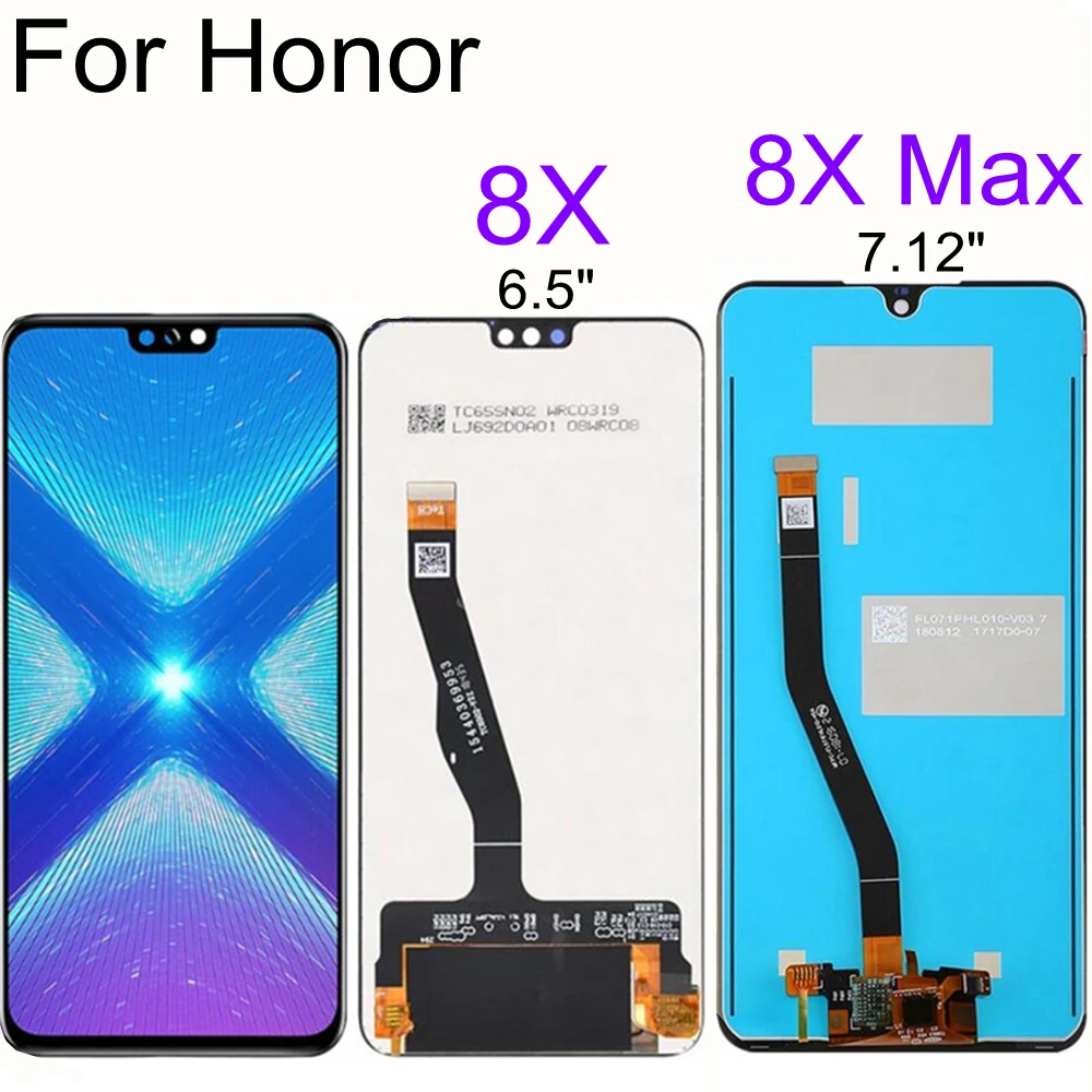 

ЖК-дисплей для Huawei Honor 8X MAX с сенсорным экраном и дигитайзером в сборе