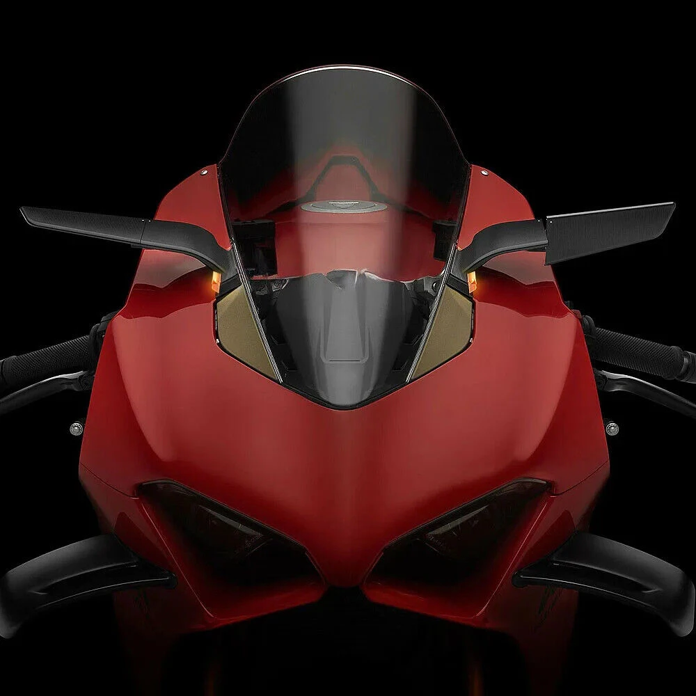 New Motorcycle For Ducati Panigale V2 2020-2024 PANIGALE V4 2019-2024 Rearview Mirrors with LED Rotating Adjustable Wing Mirrors 3