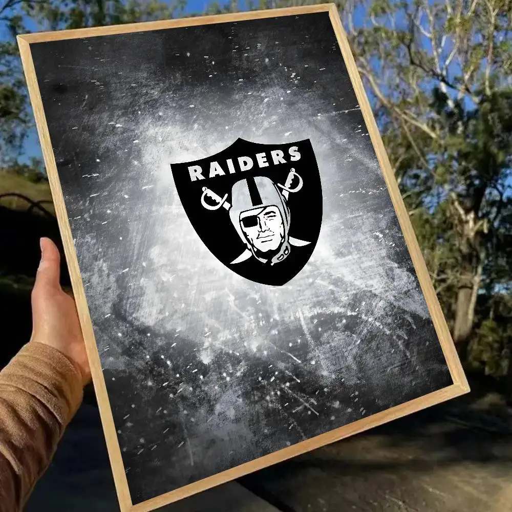 Cool Boy Rugby Raiders Waterproof Wall Art Sticker - Vintage Room Decor High Quality Print Gift