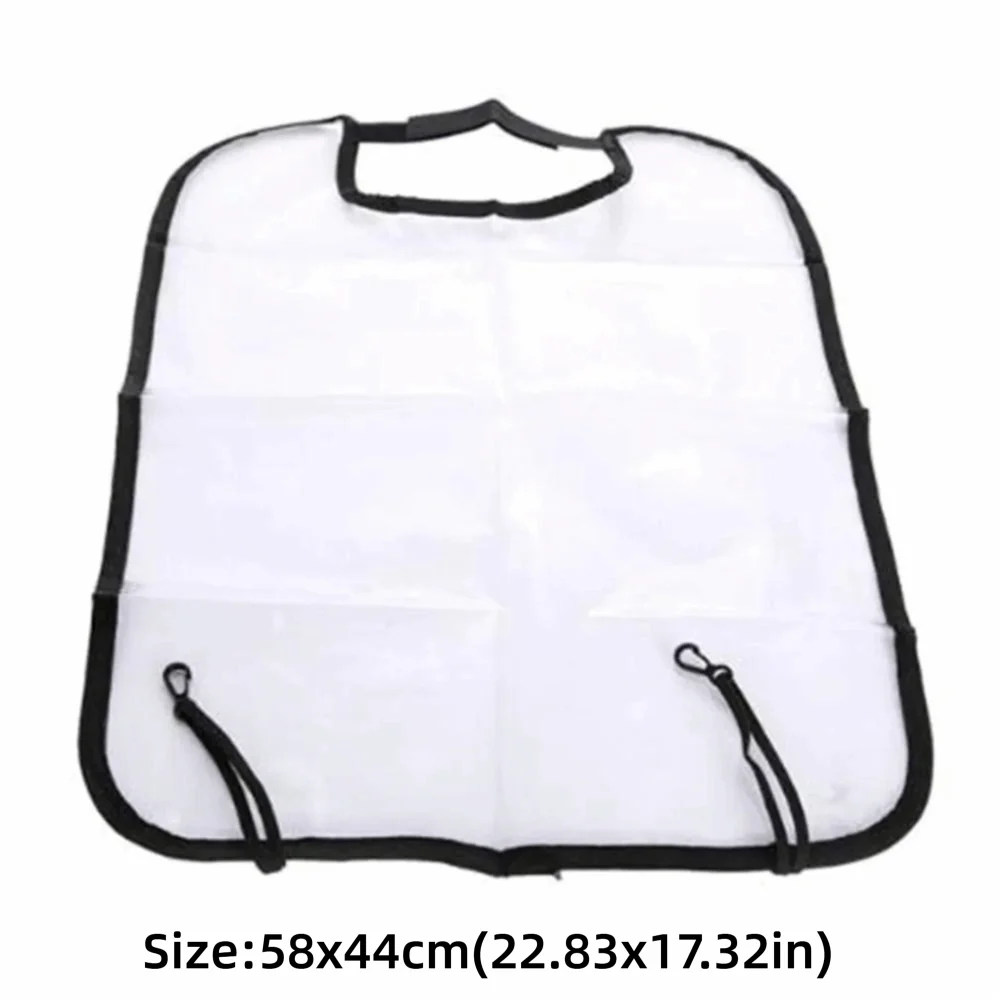 새로운 PVC 킥 방지 패드, 진흙 방지, 먼지 방지 자동차 시트 커버, 투명 자동차 시트 커버, 자동차 액세서리