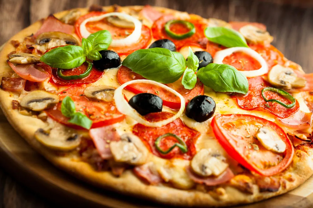 High quality mobile commercial wood fired pizza oven for outdoor