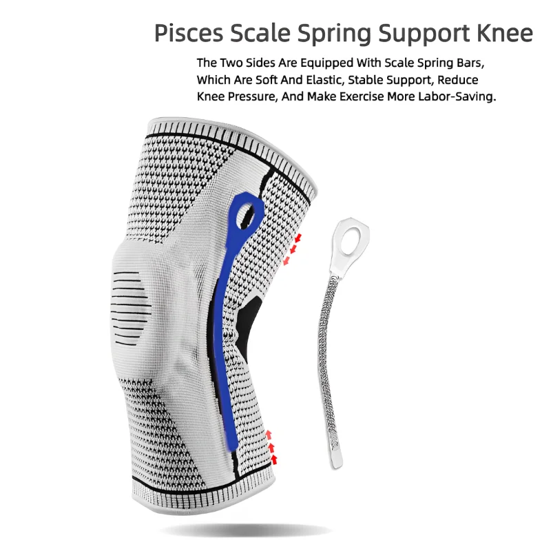 Double Compression Knee Braces Relief Sleeve Support For Pain Sports Running Gym Joint Relief Meniscus Tear Injury Recovery