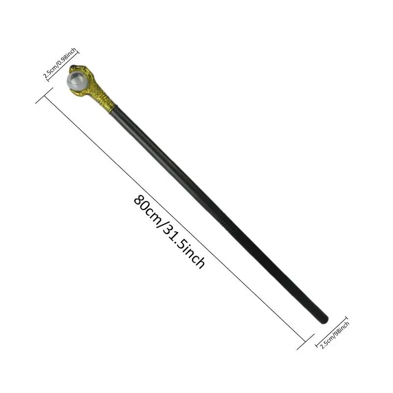 Scettro Serpente Egiziano: 2 Pezzi, Per Halloween, Cosplay E Feste In Maschera, Design Vintage E Magico - Foto 9