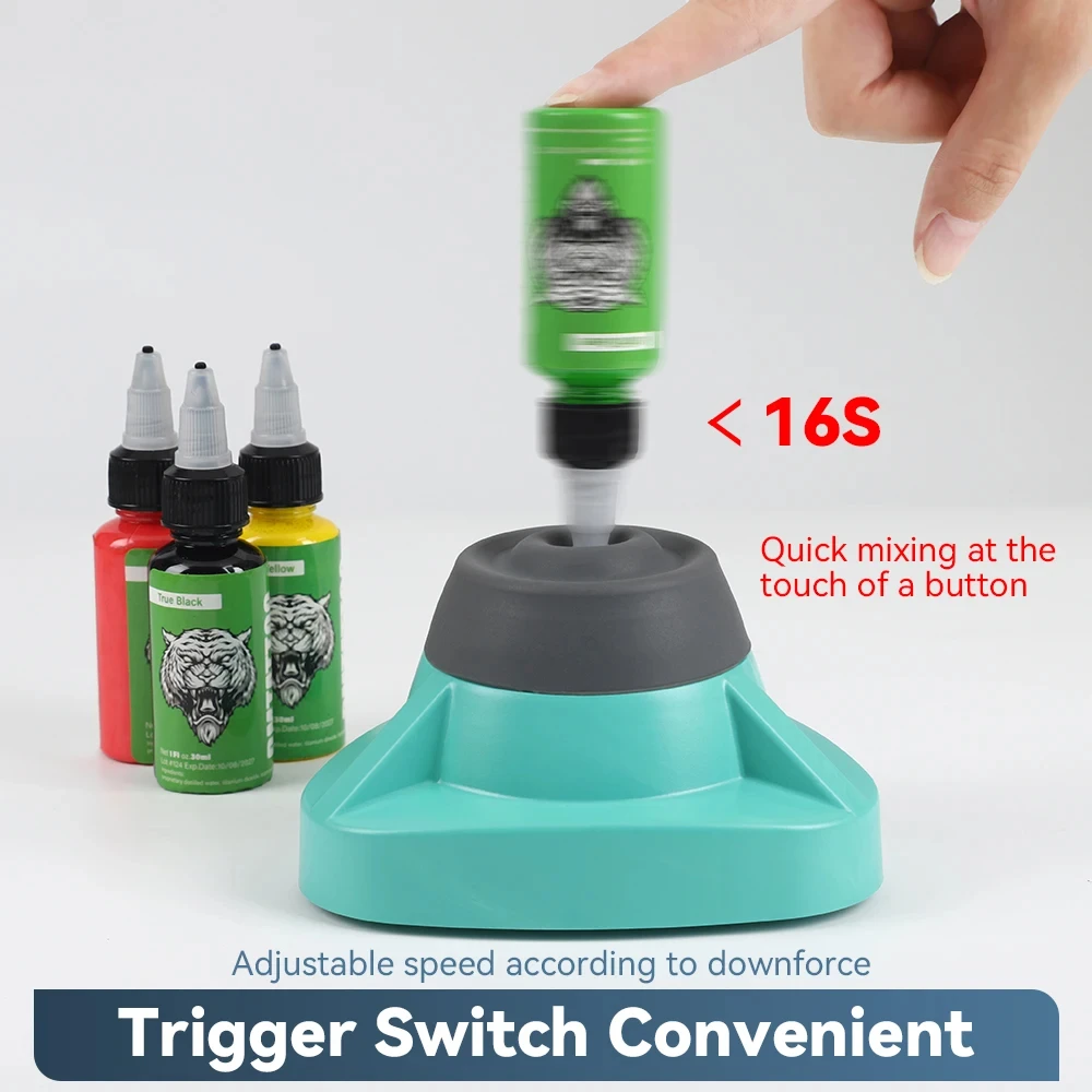 Mini Vortex Shaker Tattoo Ink Nails Polish Mixed Shaker 10000RPM Nails Polish Glue Shaking Machine Tattoo Pigment Ink Stirrer 5