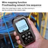 NOYAFA NF-8509 Network Cable Tester Digital Cat5 Cat6 PoE Tester Multimeter Cable Tracker Measure Length Wiremap Tester 6