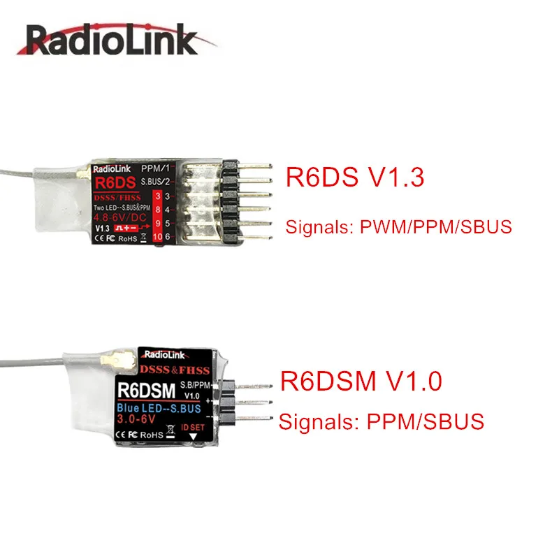 Récepteur RC Radiolink R12DS R6DS R9DS R16SM - Pièces Électroniques