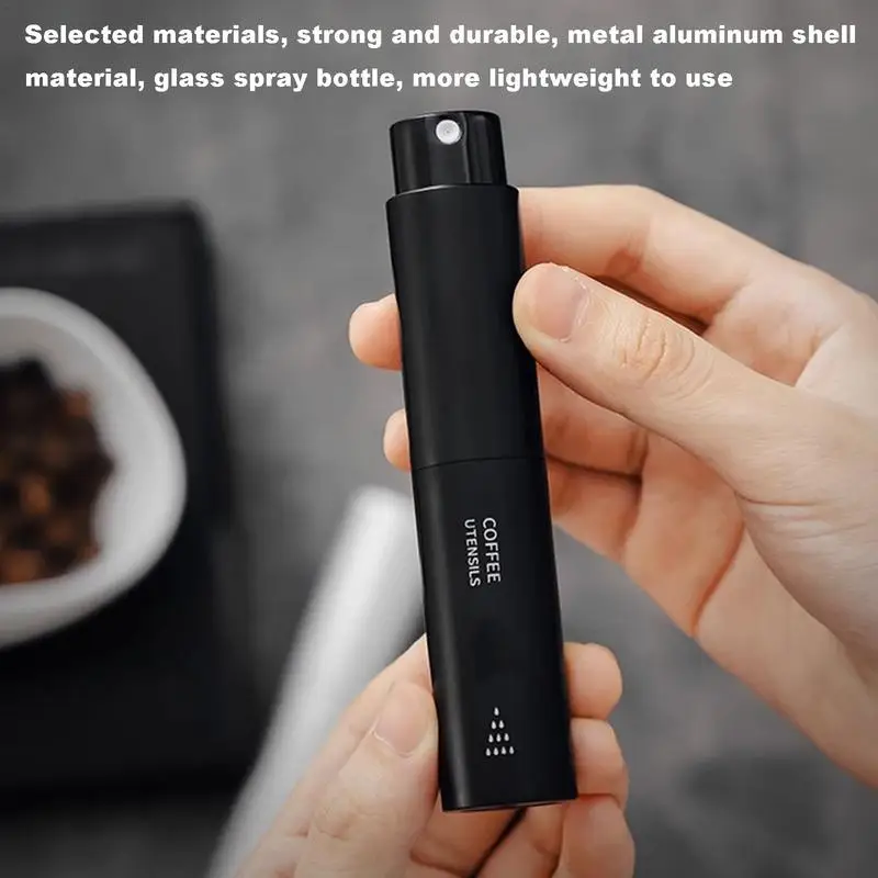 Coffee Bean Spray Bottle 10ml Portable Water Atomizer For Coffee Beans Refillable RDT Sprayer Small Spritz Bottle Coffee Bar