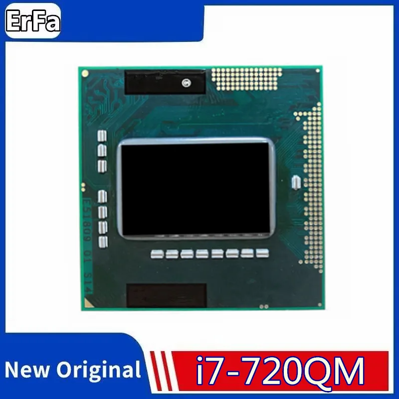 

Core i7-720QM i7 720QM SLBLY 1.6 GHz Quad-Core Eight-Thread CPU Processor 6W 45W Socket G1 / rPGA988A