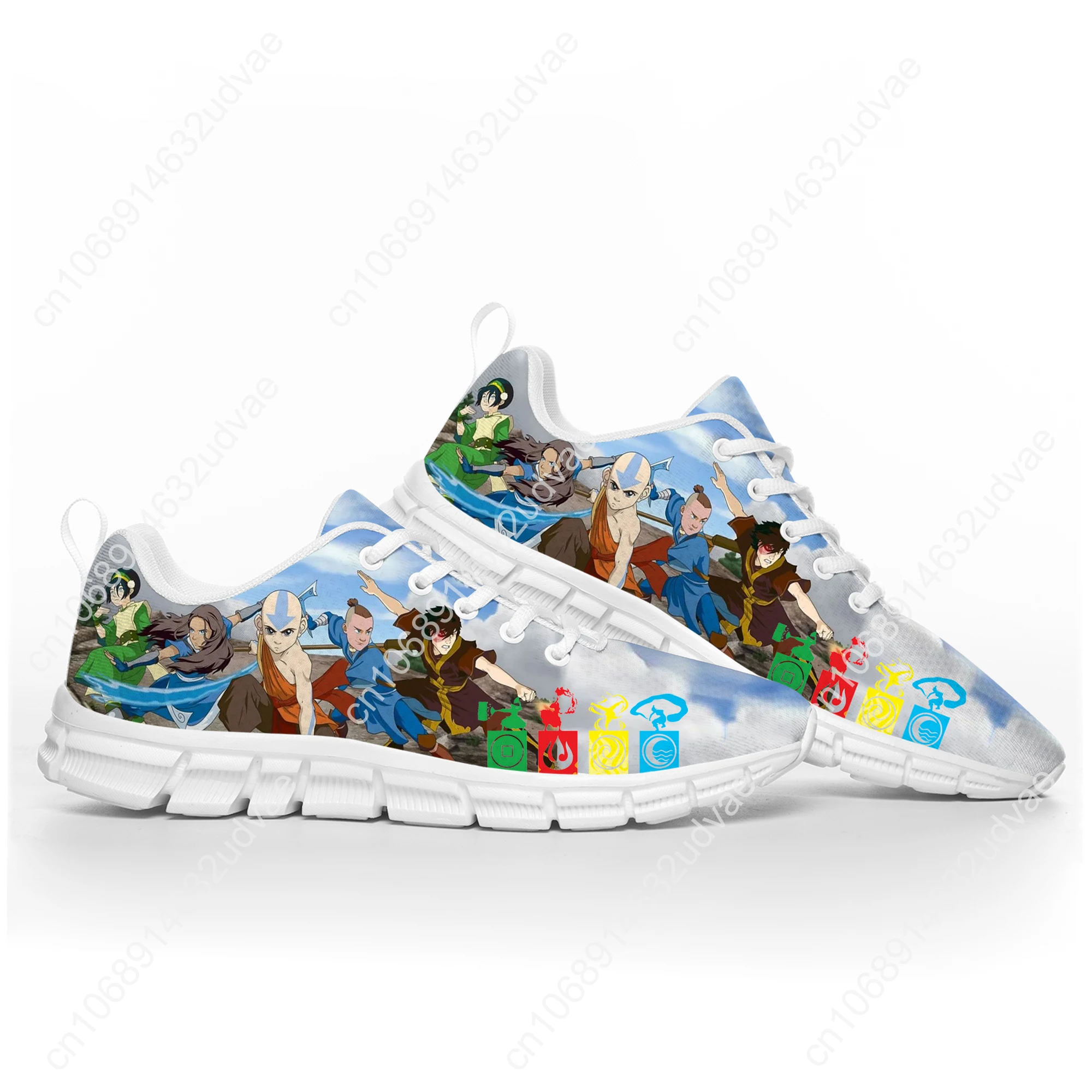Avatar The Last Airbender Sports Shoes Mens Womens Teenager Kids Children Sneakers Custom High Quality Sneaker Couple White Shoe 2