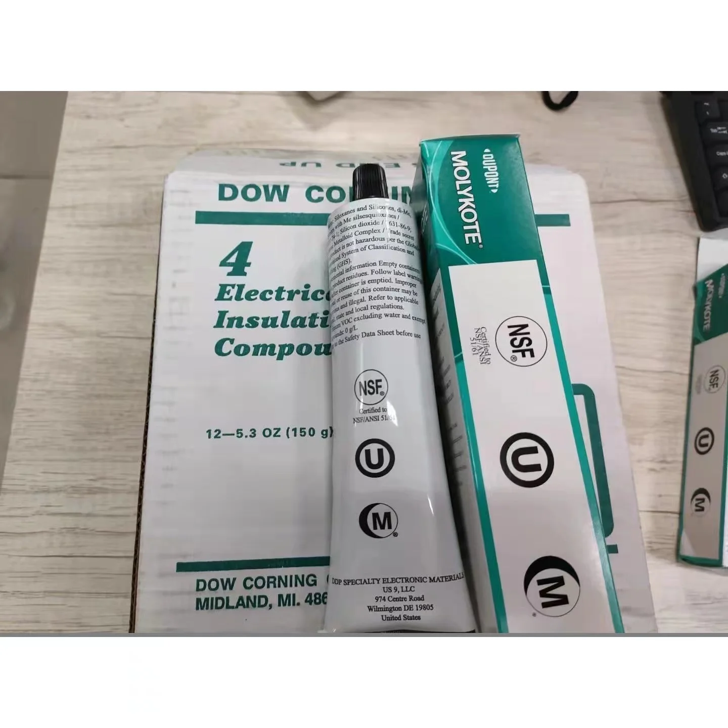 미국 DOW CORNING DC4 절연 젤, 전기 절연 페이스트, 실리콘 그리스 DC-4 도장 윤활